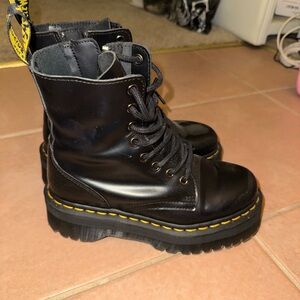 Black Dr. Martens Jadon Boots size 6